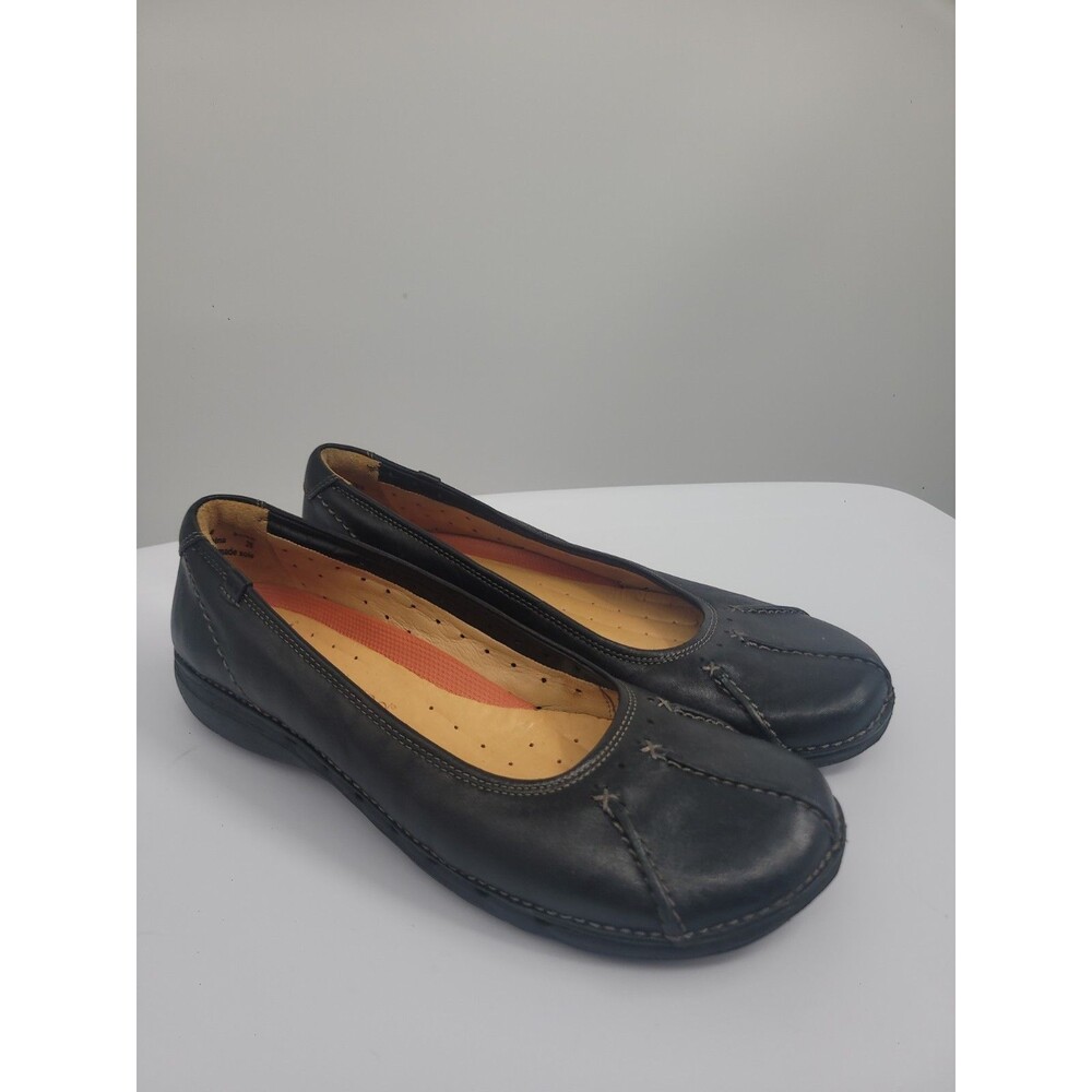 Clarks Structure Flats Sz 8.5 Work Modest Mature Office